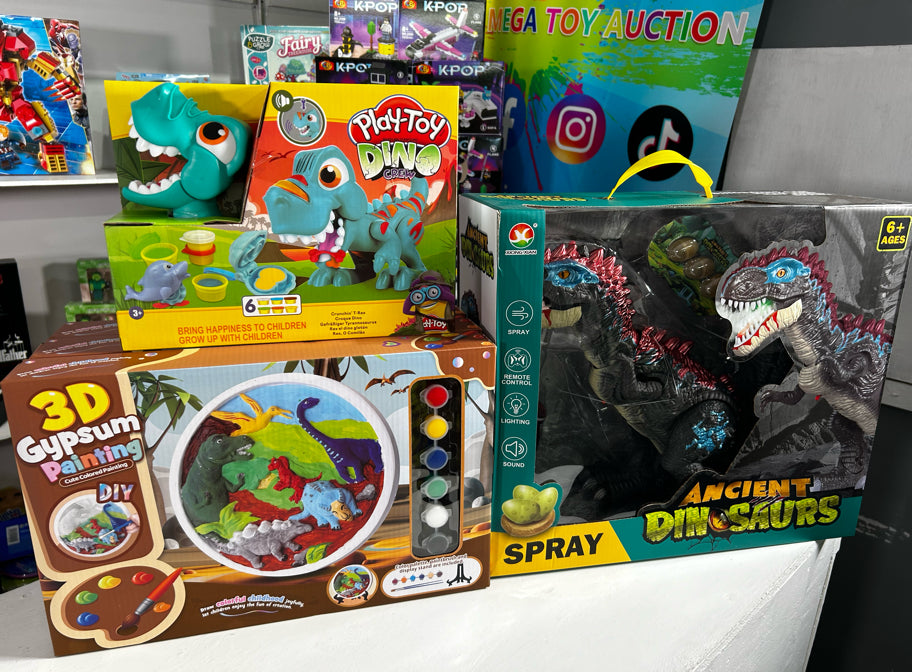 3pc RC Dinosaur MEGA Bundle