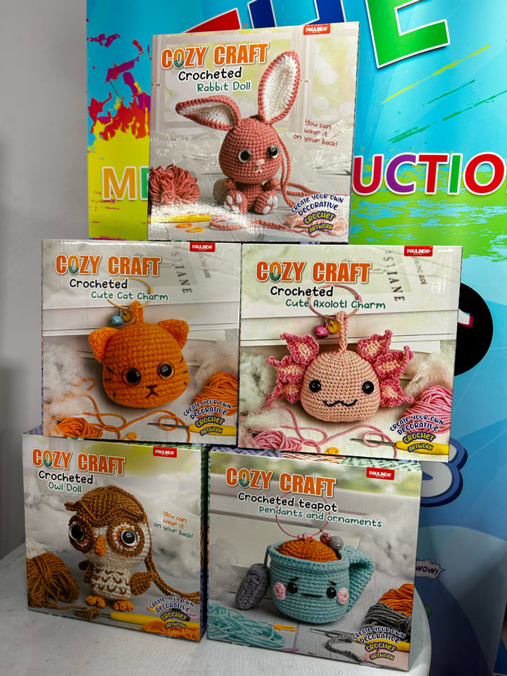 5pc Cozy Craft Crochet Bulk Buy Bundle