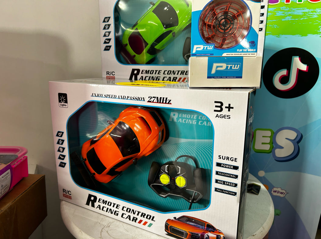 2pc RC Car & Mini Drone Bundle