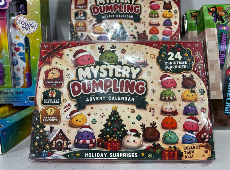 Mini Squishy Dumpling Advent Calendar