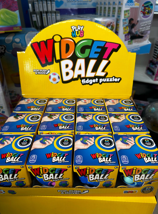 Bulk Buy Box of 12 Widget Fidget Balls