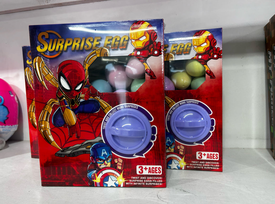 Spidey Inspired Capsule Reveal Toy Box