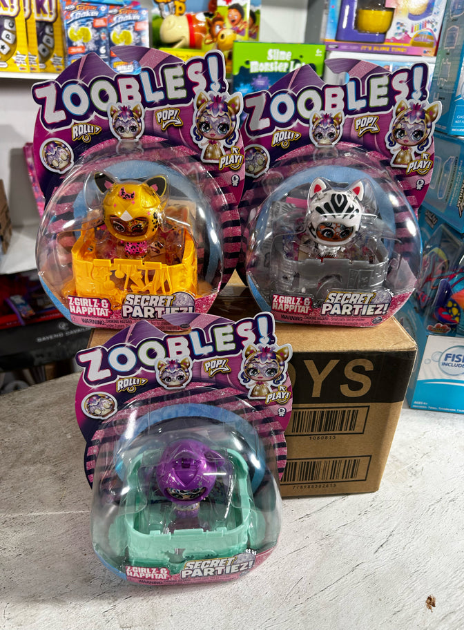 Bulk Buy Set of 3 Zoobles