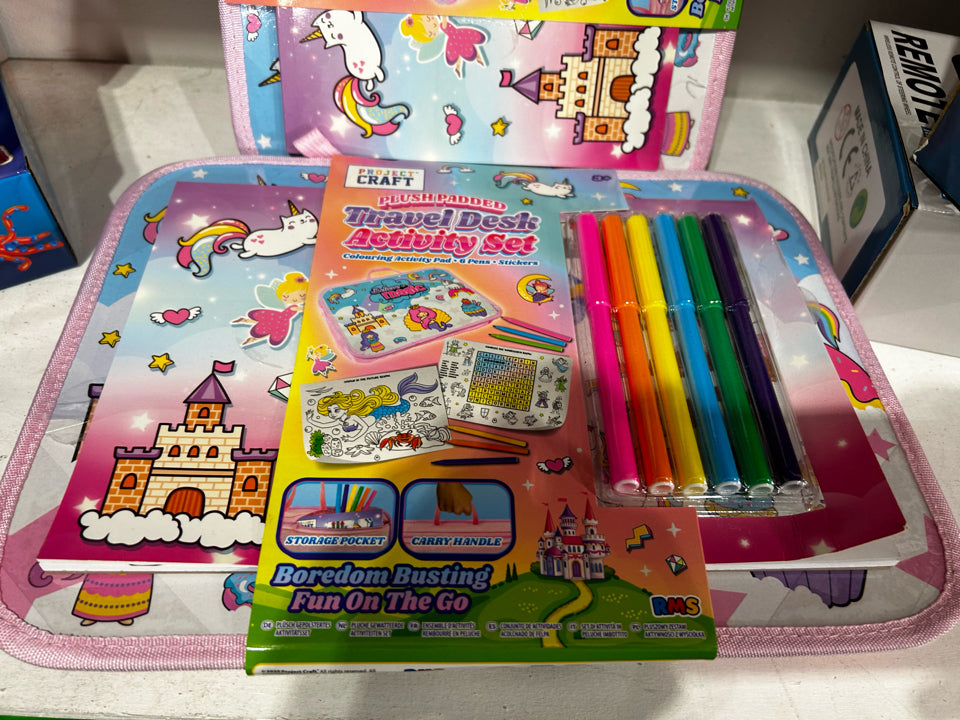 Girls Unicorn Activity Lapdesk