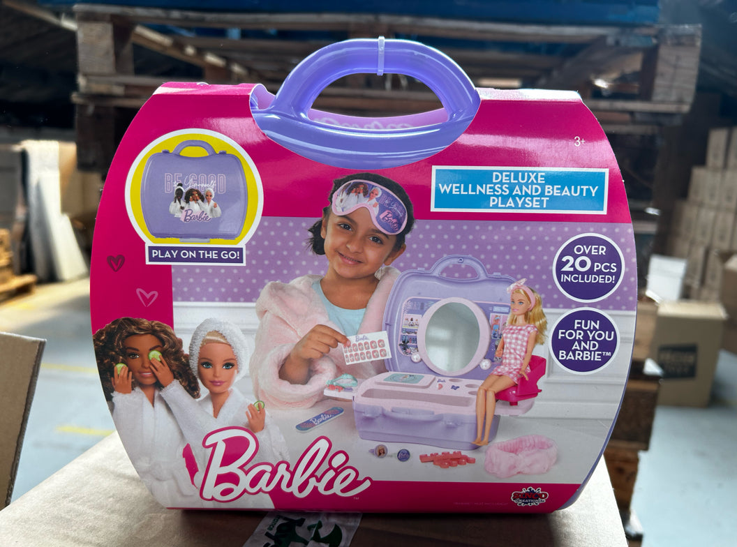 **Flash Sale - Barbie Wellness & Beauty Filled Playcase**