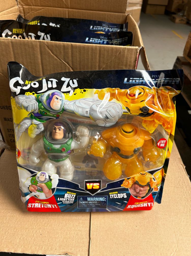 **Flash Sale -Pixar Buzz Goo Jitzu Figure Pack**