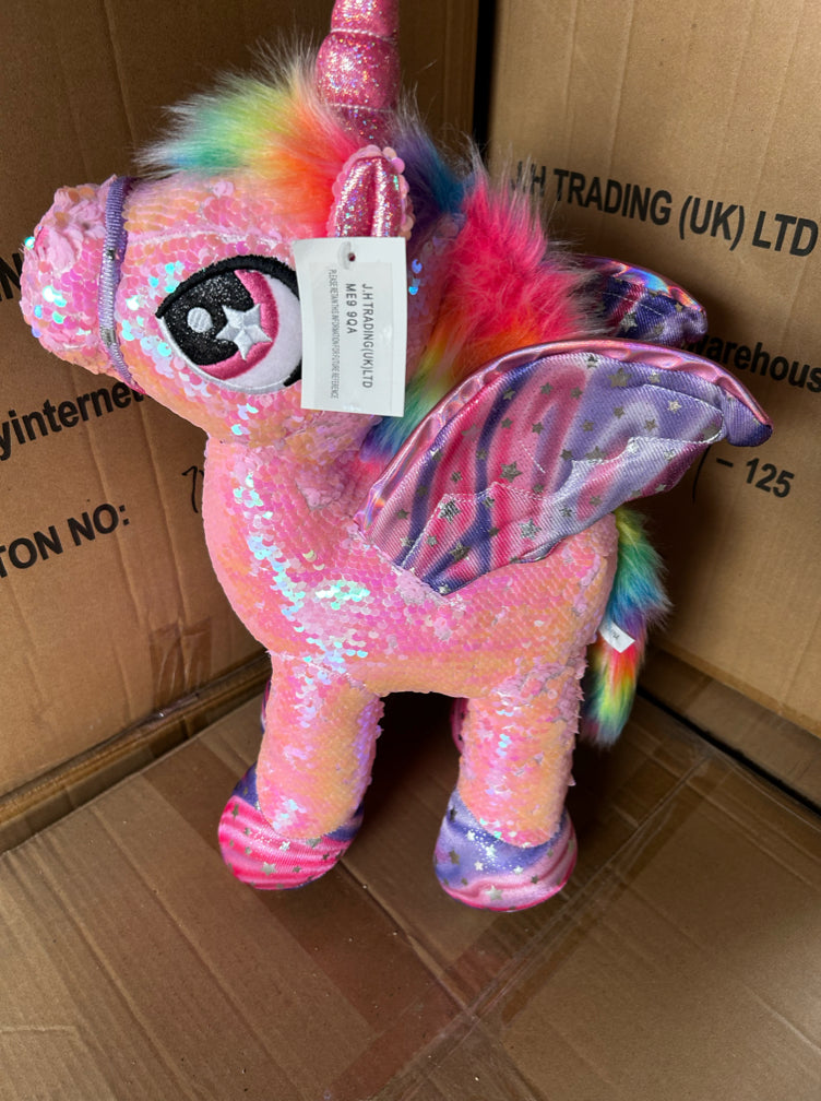 *FLASH SALE - Jumbo Sequin Unicorn Plush*