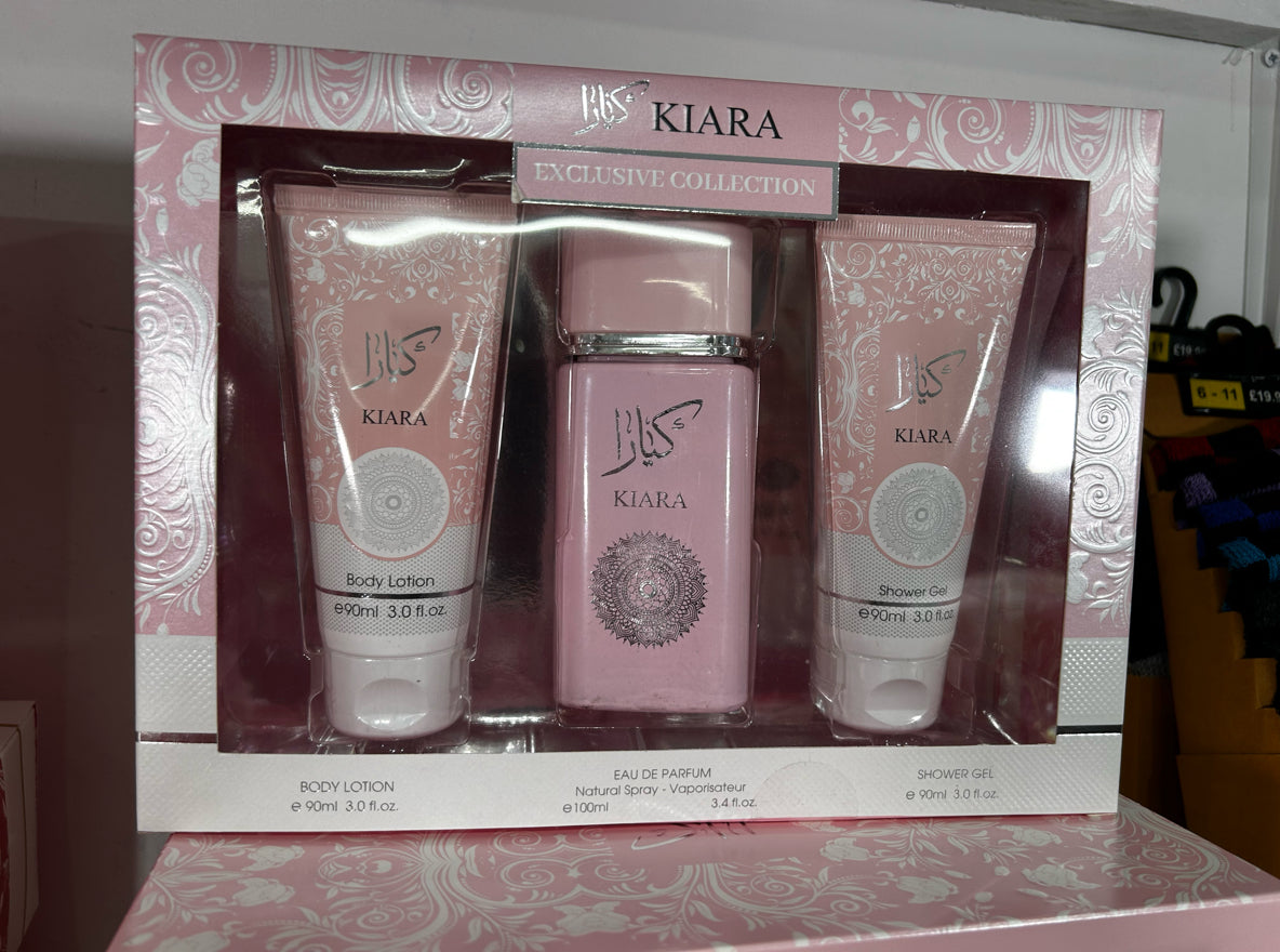Kiara Dubai Ladies Eau De Parfum Gift Set