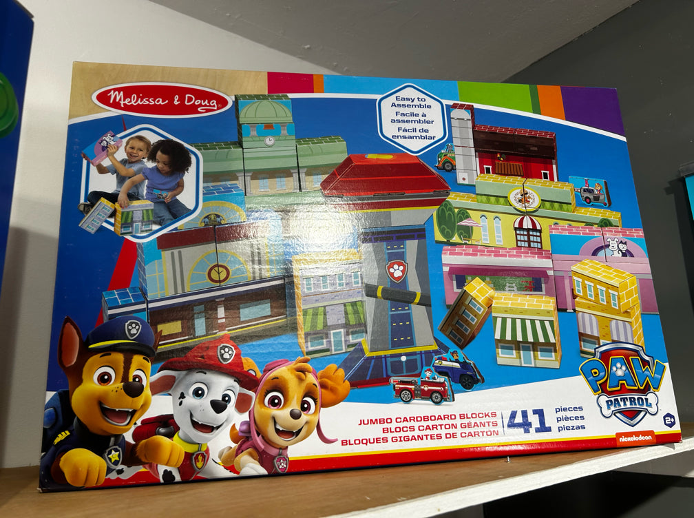 Paw Patrol Melissa & Doug Cardboard Blocks Set