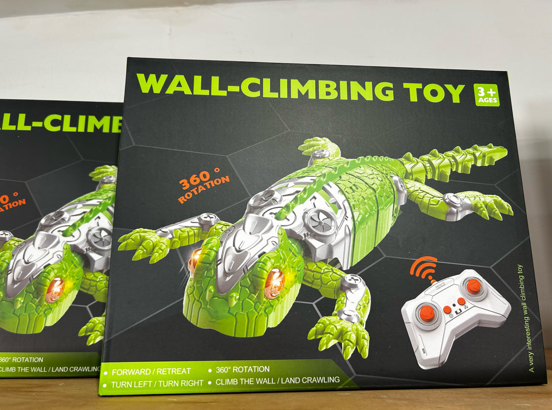 RC Wall Climbing Gecko with Rechargeable Battery
