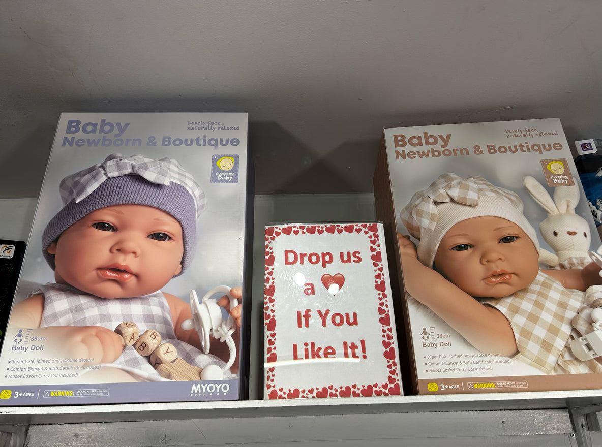 Baby Newborn Spanish Baby Doll & Boutique Spare Clothes