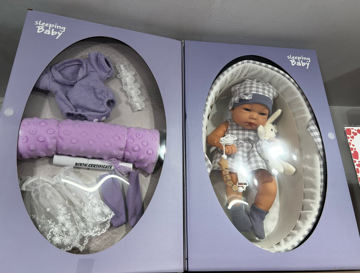 Baby Newborn Spanish Baby Doll & Boutique Spare Clothes