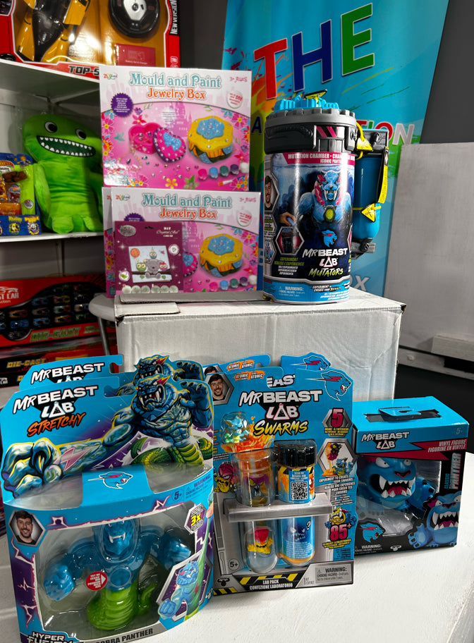 4pc Mr Beasts Lab MEGA Bundle