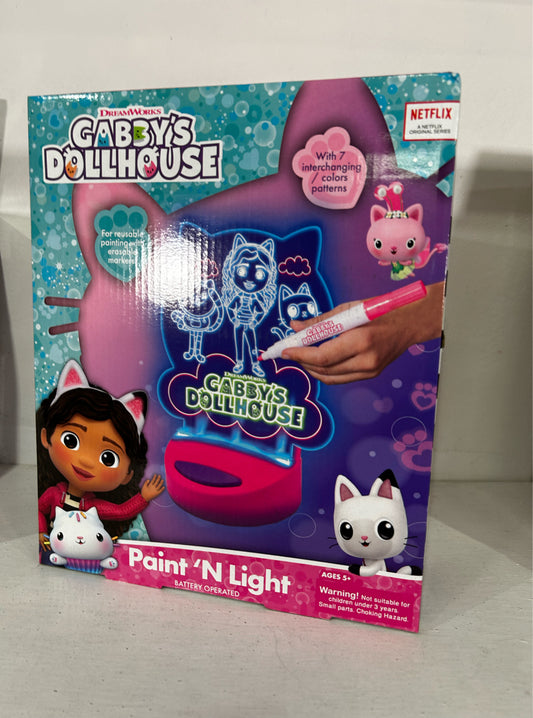 Gabby's Dollhouse Paint & Light