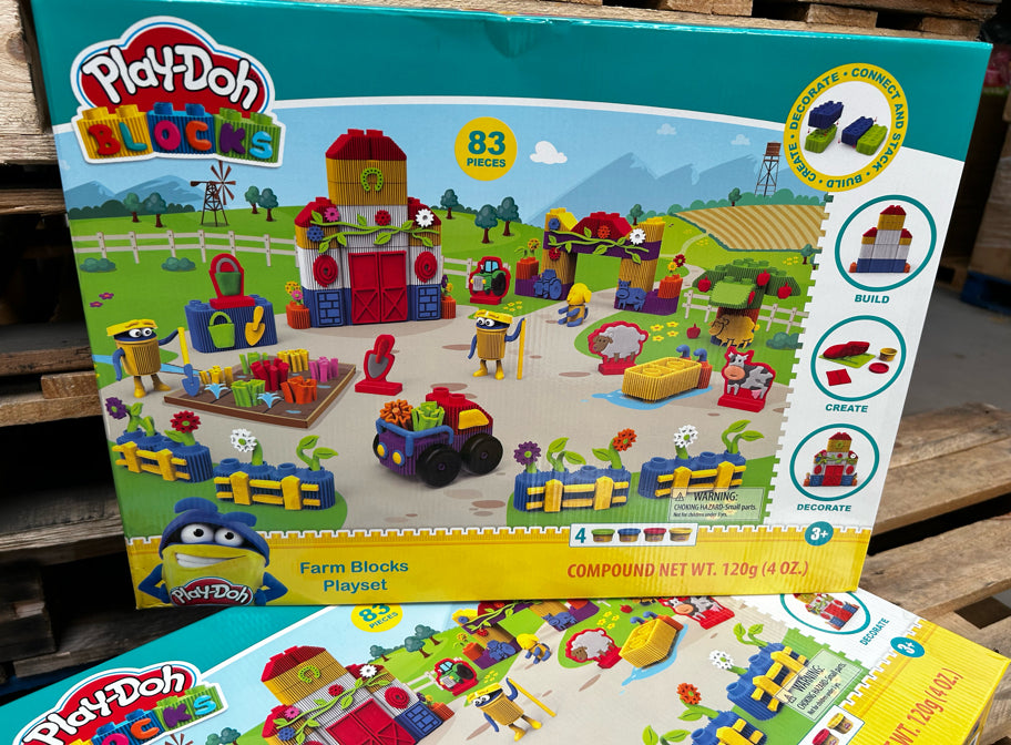 **Flash Sale - Play Doh Building Blocks Farm**