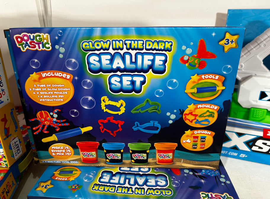 Glow in the dark Sealife Dough Set
