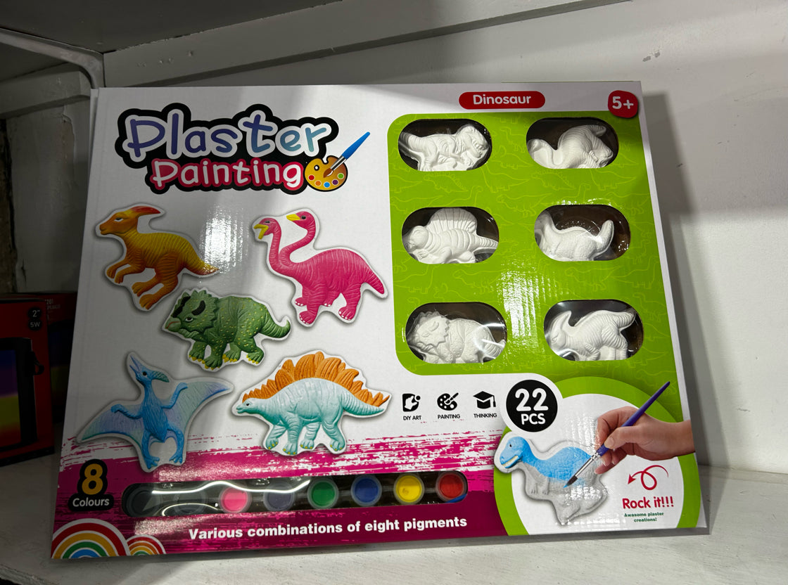 Dino Plaster Painting XL Pack