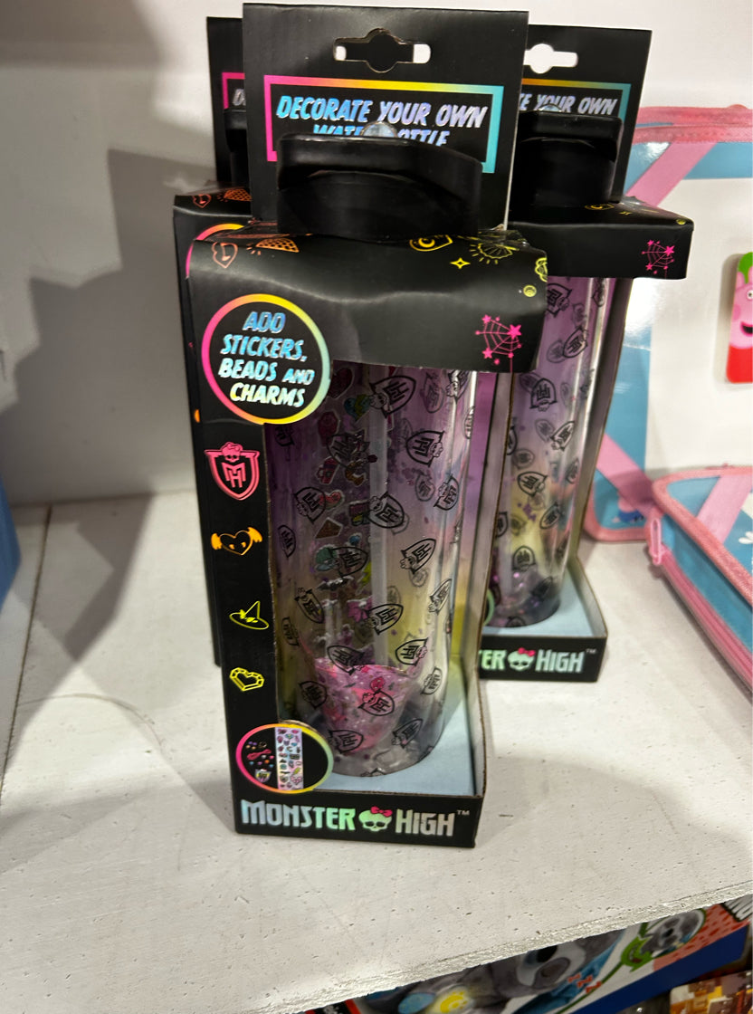 Monster High DIY Water Bottle