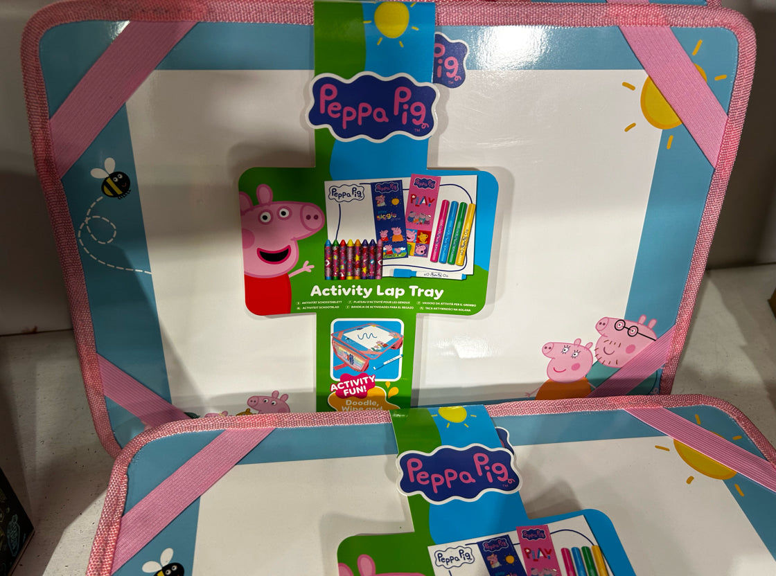 Peppa Pig Activity Lap Tray
