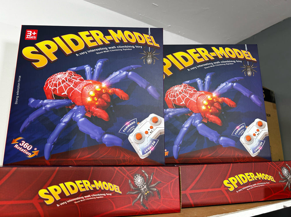 RC Wall Climbing Spider with Rechargeable Battery