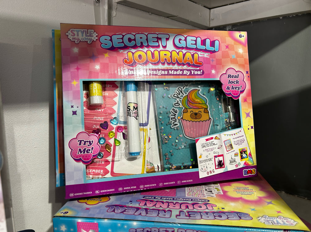 Asstd Secret Jelli & Reveal Unicorn Journal