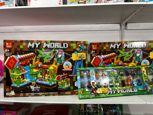 My World 2pc Building Blocks Bundle