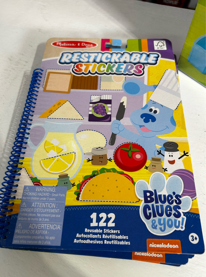 Blues Clues Sticker Book (Asstd)