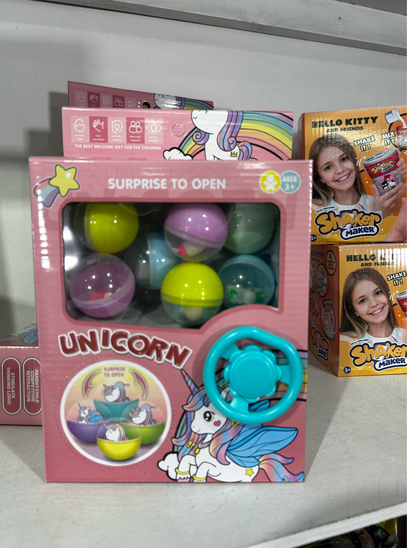 Unicorn Capsule Reveal Toy Box