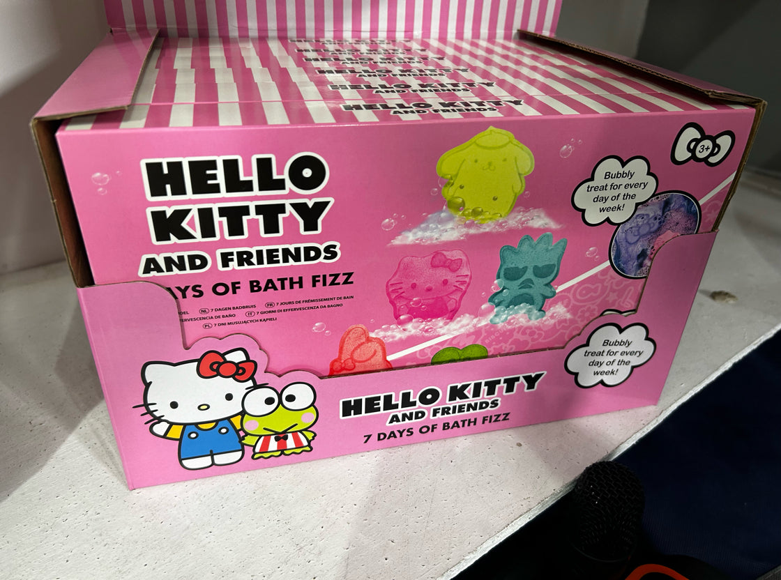 Hello Kitty 7 Days of Bath Fizz Pack