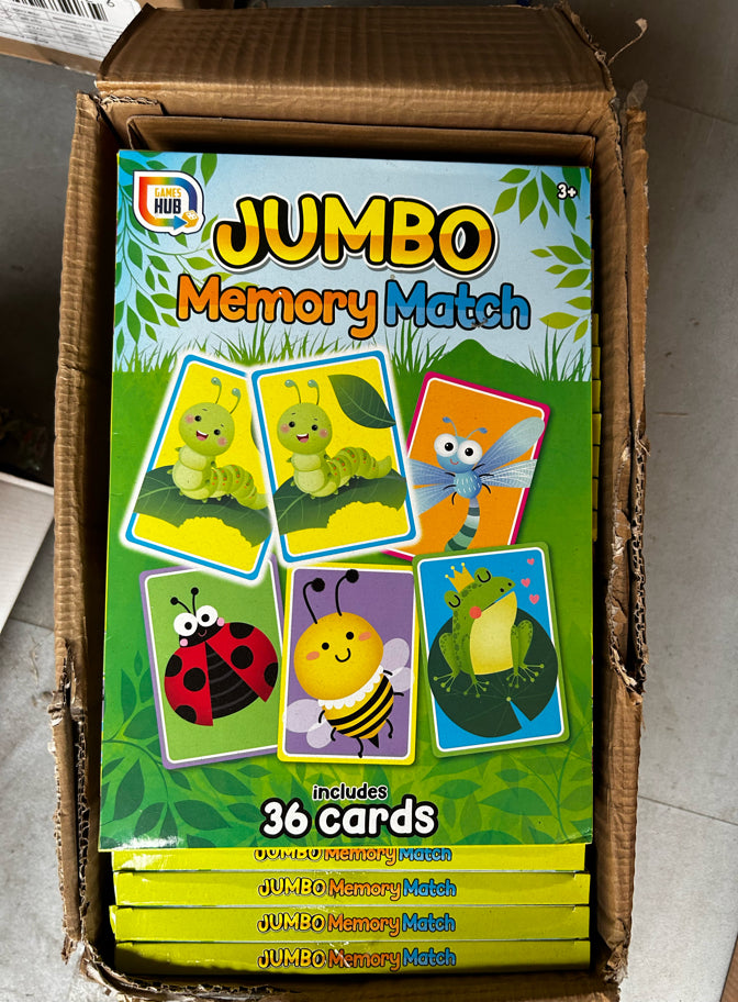 *FLASH SALE - Jumbo Memory Match Cards*