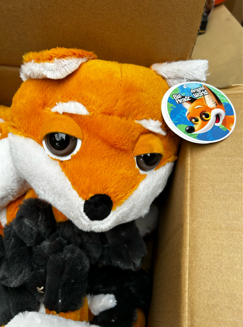 *FLASH SALE - Big Heads Fox Plush*