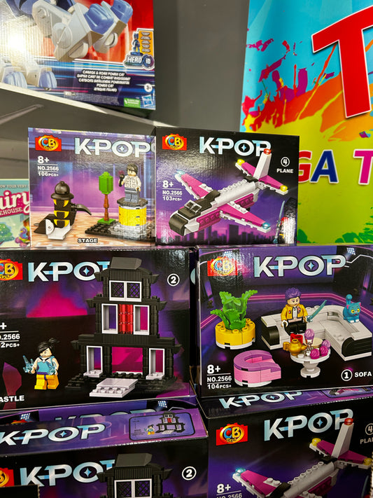 Set of 4 K-POP Building Sets