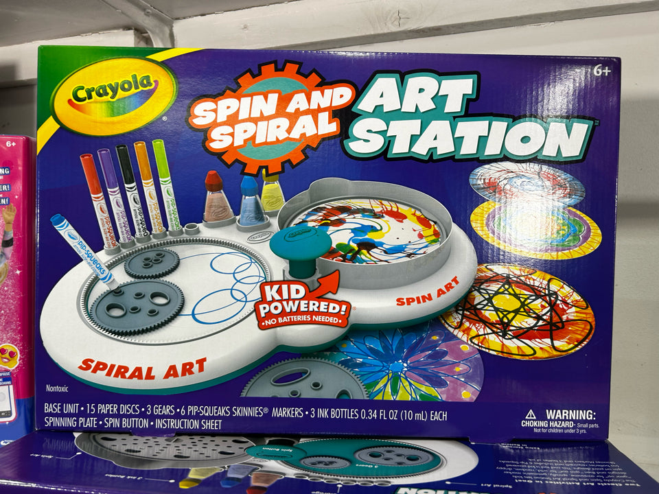 Crayola Spin & Spiral Art Station