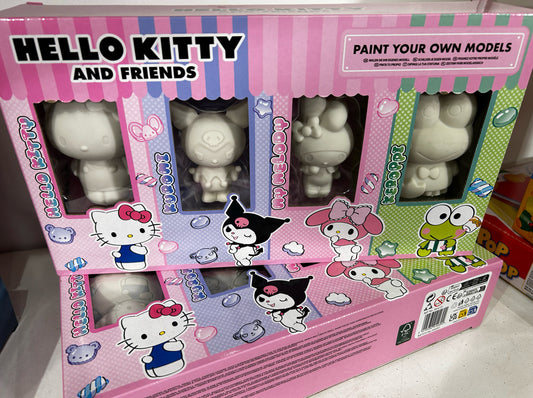 Hello Kitty Paint Your Own Figures