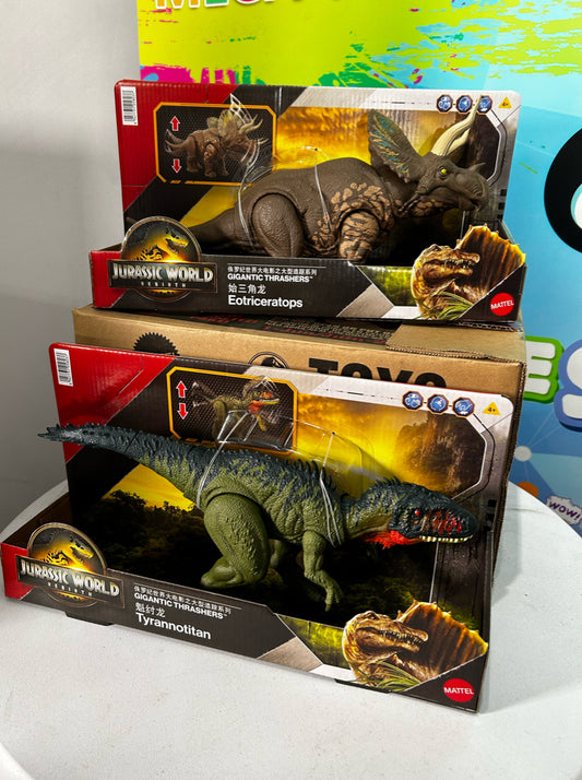 Box of 2 Jurassic World Stomp Attack Dinosaurs