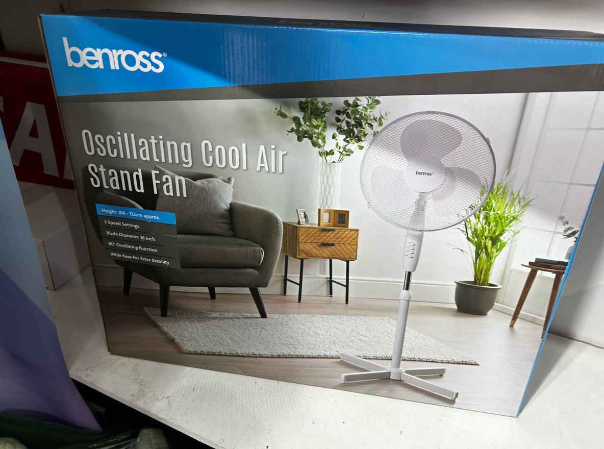 16 Inch Oscillating Stand Fan