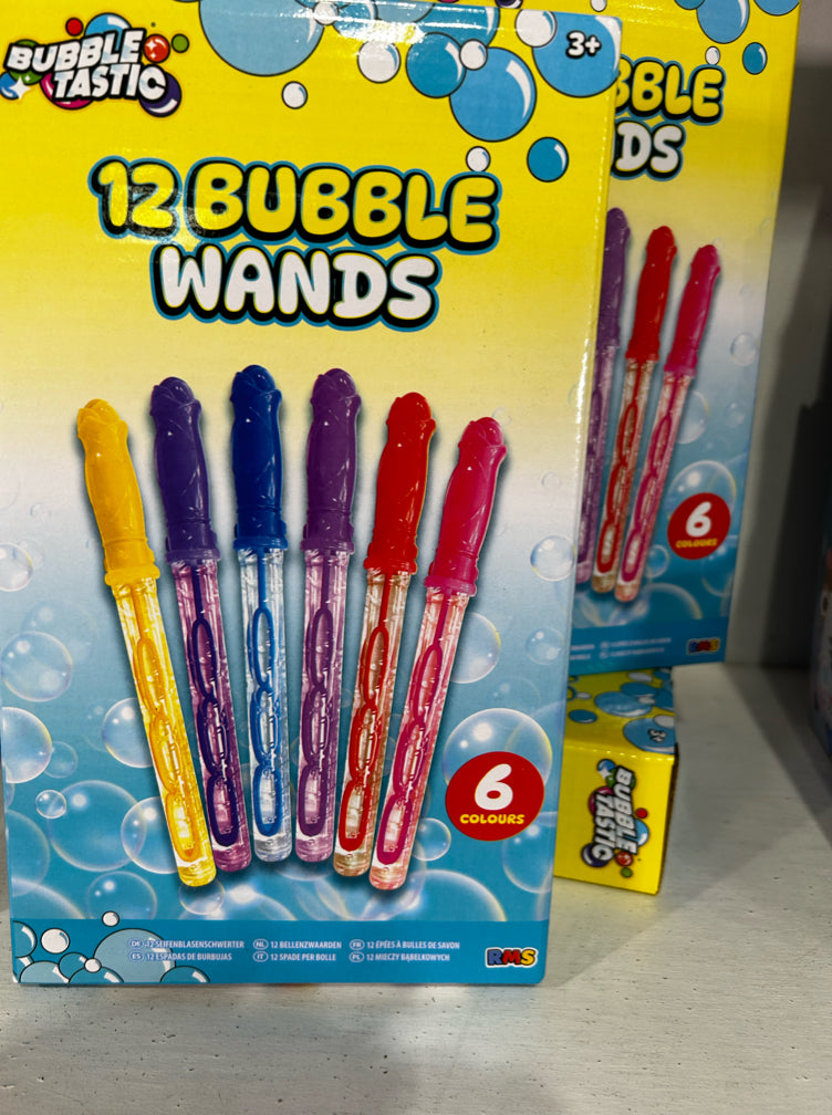 Box of 12 Bubble Wands