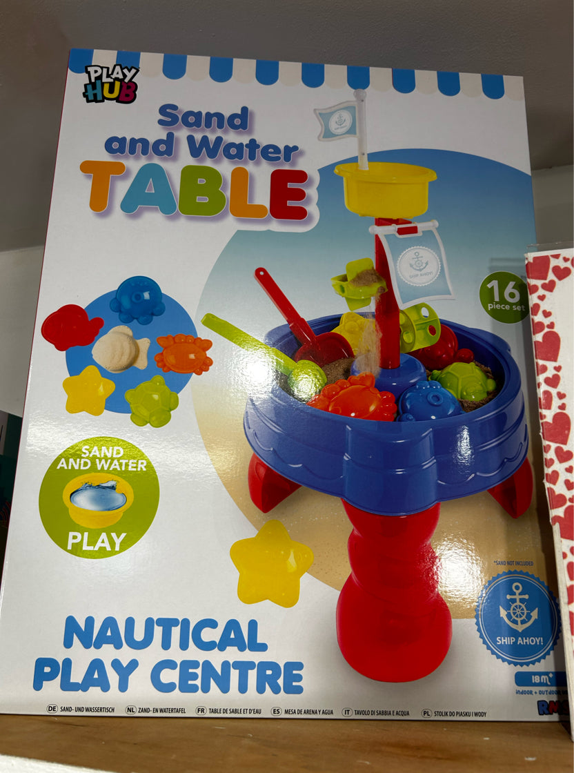 Sand & Water Play Table
