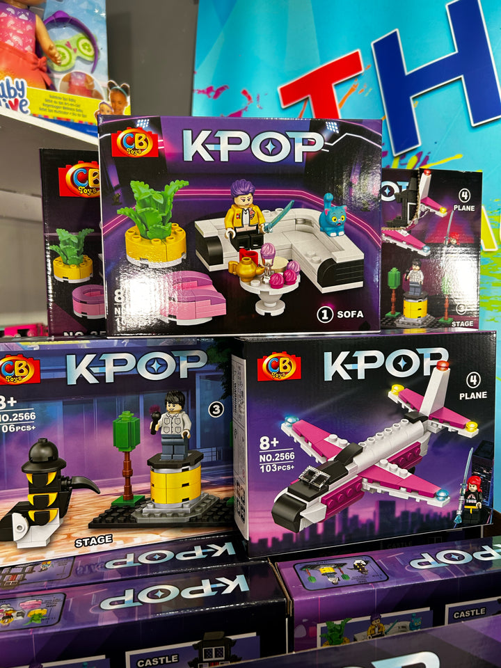 Set of 3 K-Pop Building Packs (Asstd)