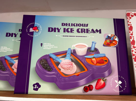 Fired Ice Cream Maker Machine