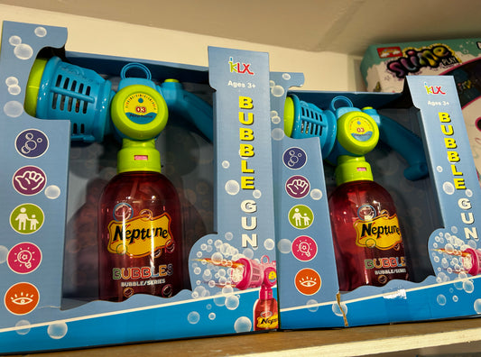 Bubble Bottle Blaster with Rechargeable Battery - BLUE