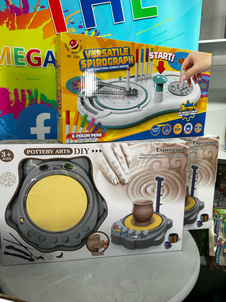 2pc Mega Pottery Wheel Craft Bundle