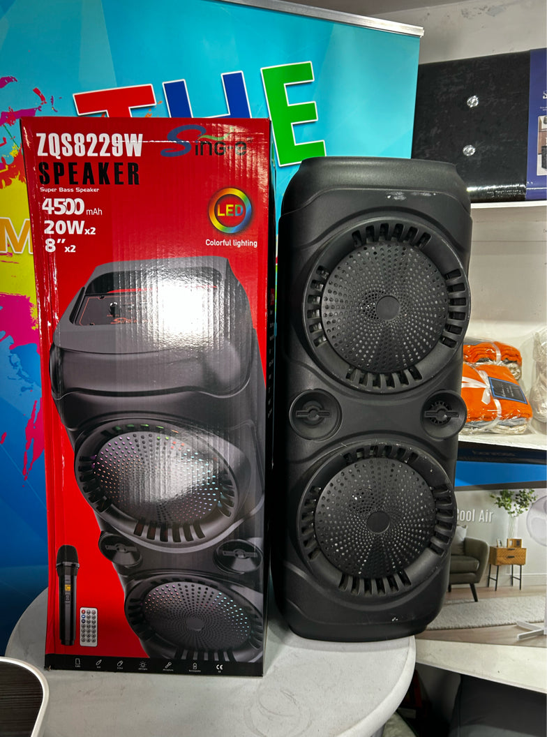 Super Jumbo Bluetooth Super Bass Speaker with Microphone