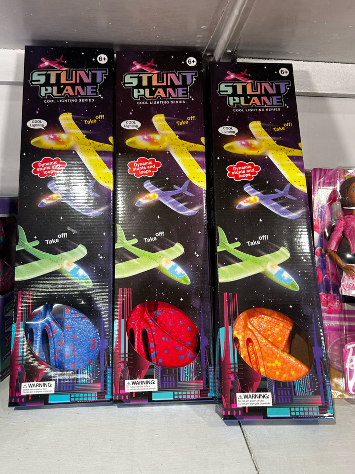 Set of 3 Light Up Glider Planes