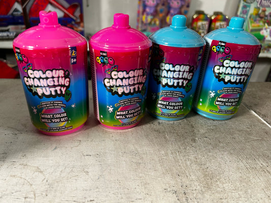Set of 4x Colour Change Putty