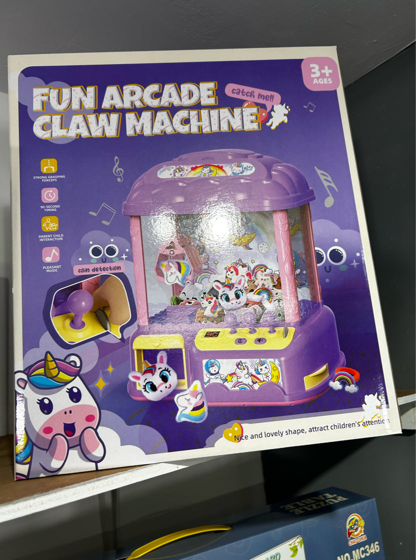 Arcade Claw Machine Grabber Playset