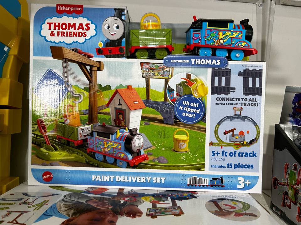 Fisher Price Thomas & Friends Paint Delivery Playset