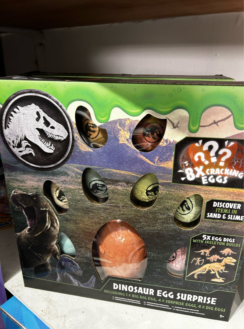 Jurassic World Dino Egg Mega Surprise Box