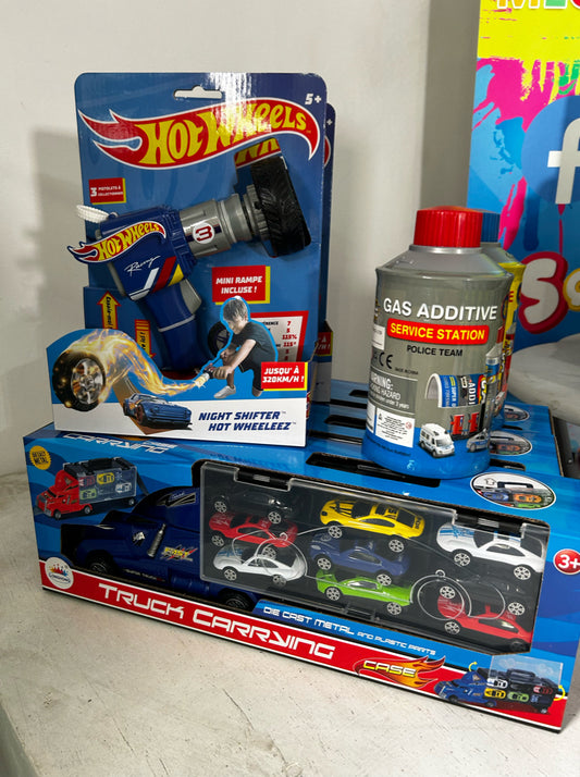 3pc Hot Wheels and Car Bundle