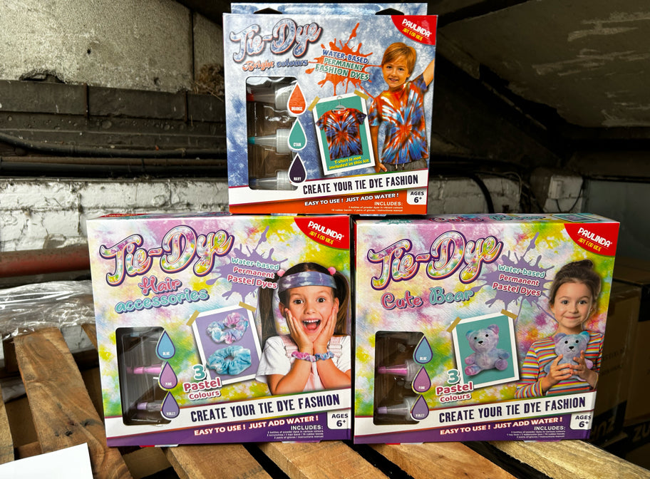 *FLASH SALE - 3pc Tie Dye Craft Clearance Bundle*